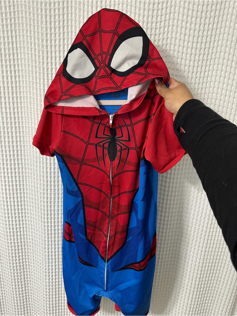 Spider Man Kids Hooded Pijama
